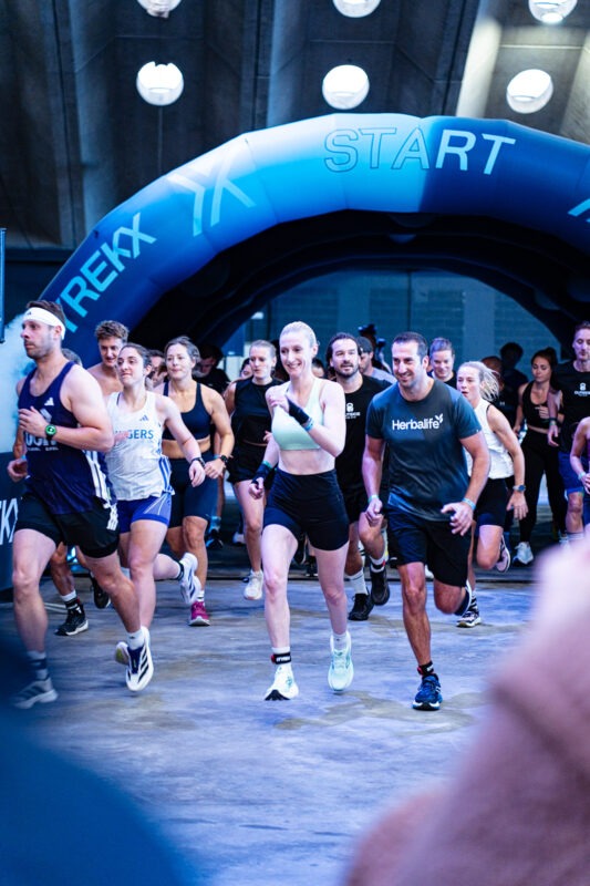 rennen bij start styrekx